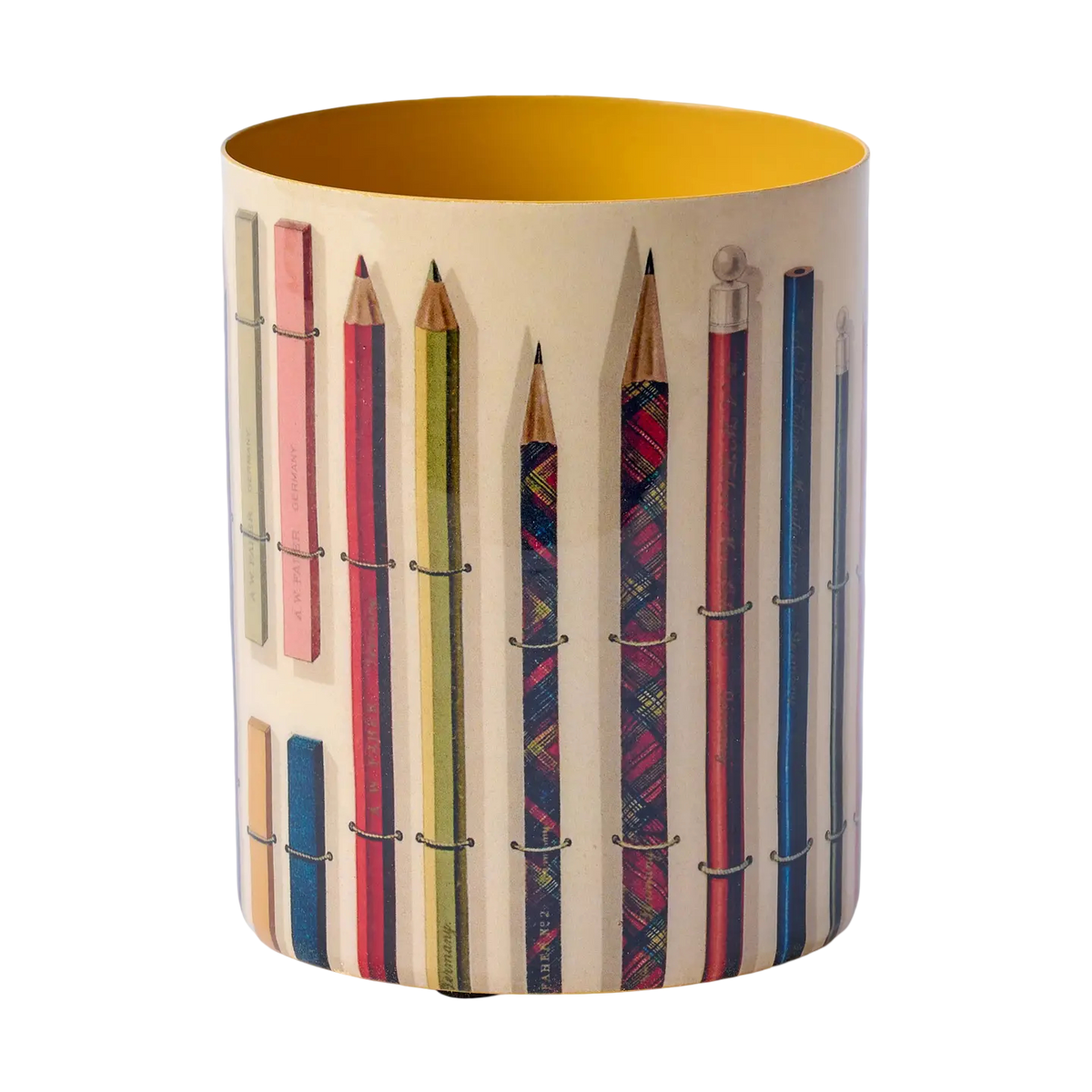Enamel Everything Pot - Vintage Pencils & Chalks