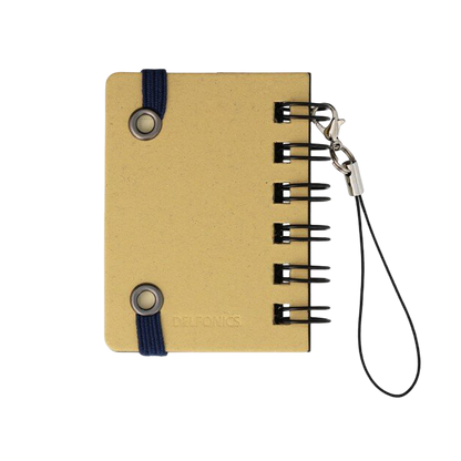 Rollbahn Spiral Metallic Micro Notebook