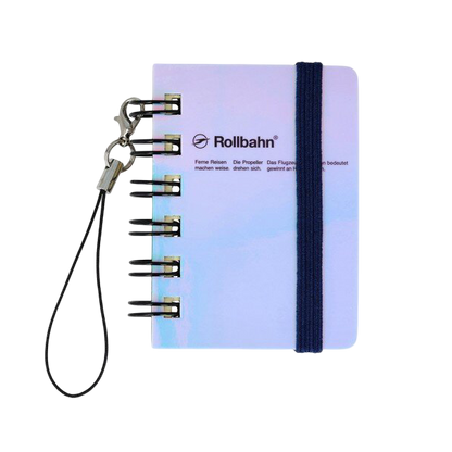 Rollbahn Spiral Metallic Micro Notebook