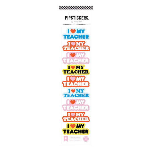 I Heart My Teacher Stickers