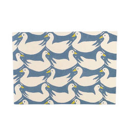 Ducks & Rabbits Blue and Yellow - Set of 6 Mini Cards