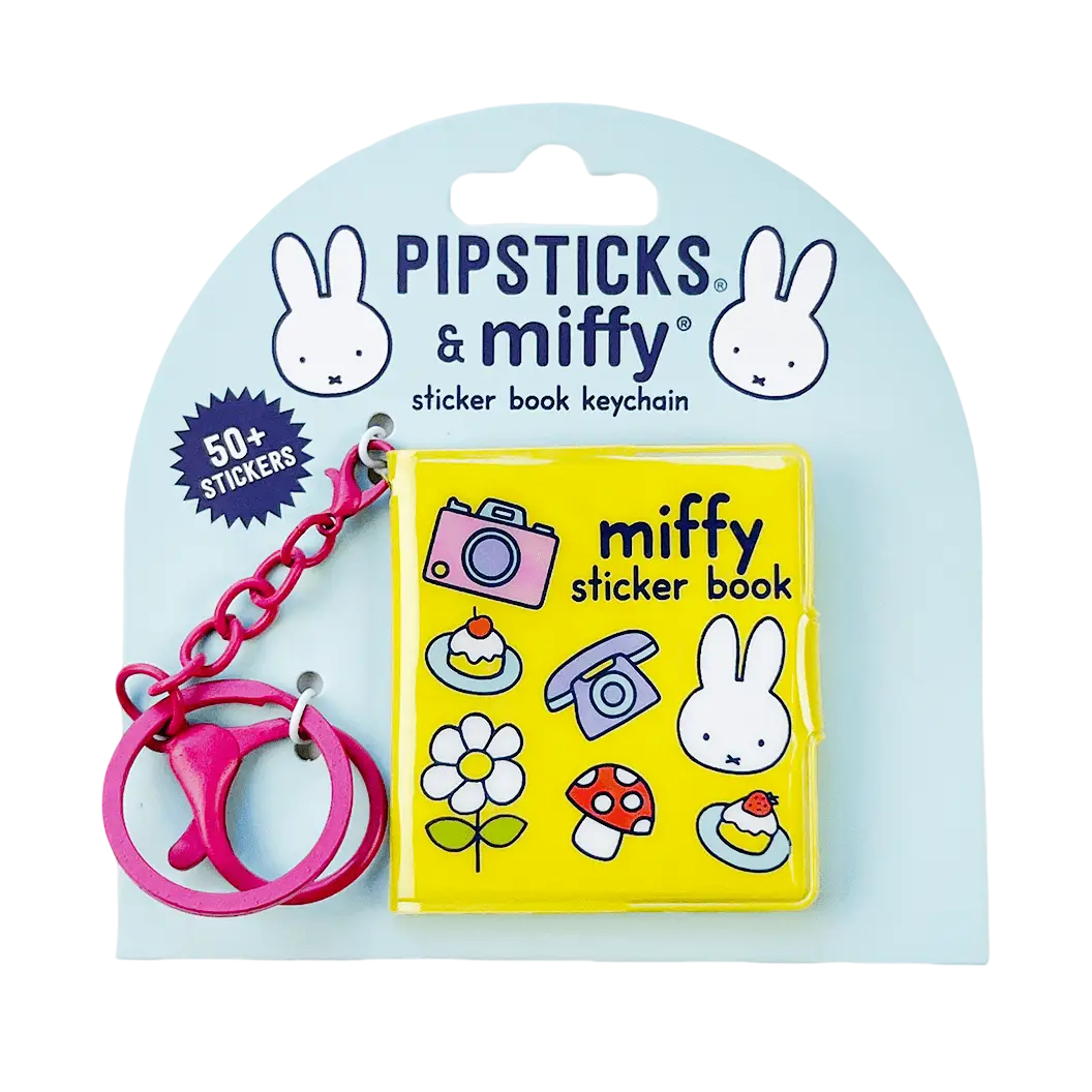 Miffy Mini Sticker Book Keychain