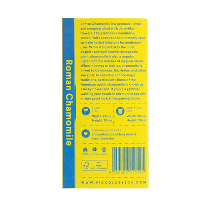 Italian Flower Seed Packets
