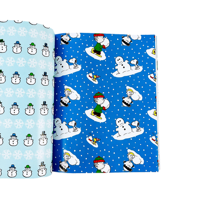 Peanuts Holiday Wrapping Paper Book