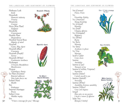 The Language and Sentiment of Flowers