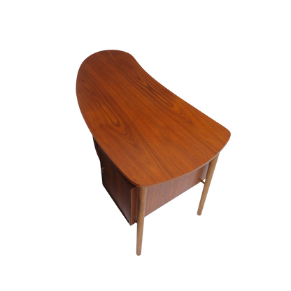 Mid Century Teak Writing Desk Designed by Kai Kristiansen
