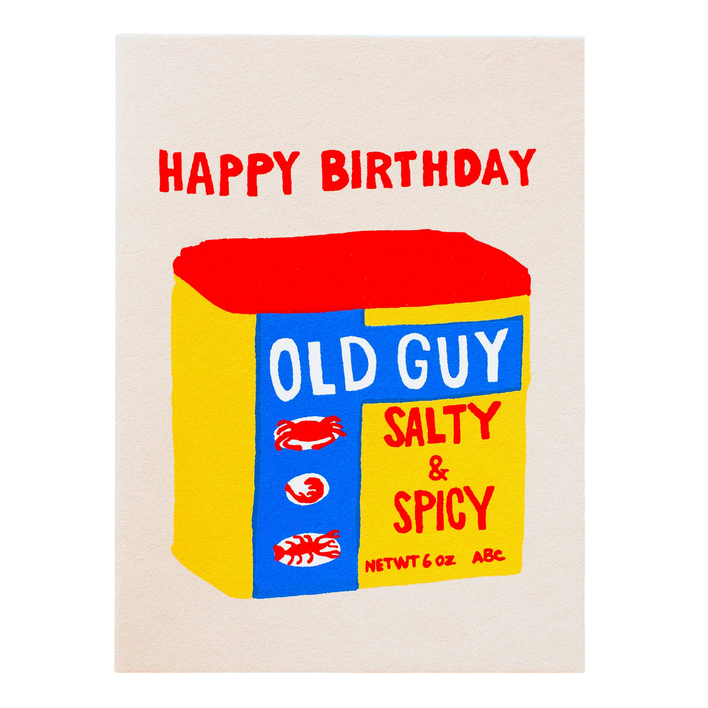 Happy Birthday Old Guy Card