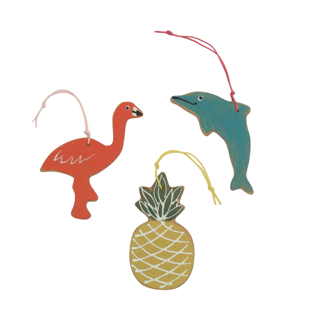 Ceramic Pineapple Ornament