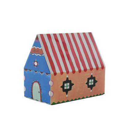 House Shaped Matchbook & Matches Set