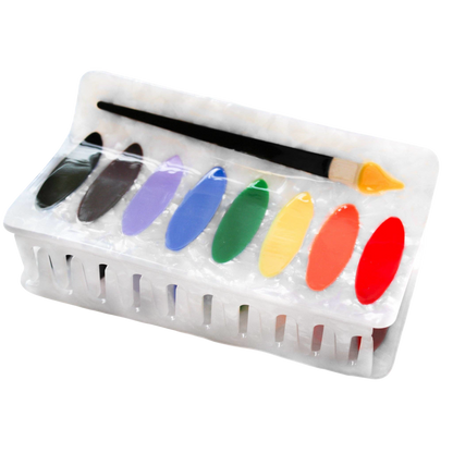 Watercolor Paint Palette Mega Claw Clip