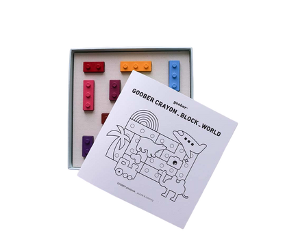 Block Crayons & Coloring Book Set