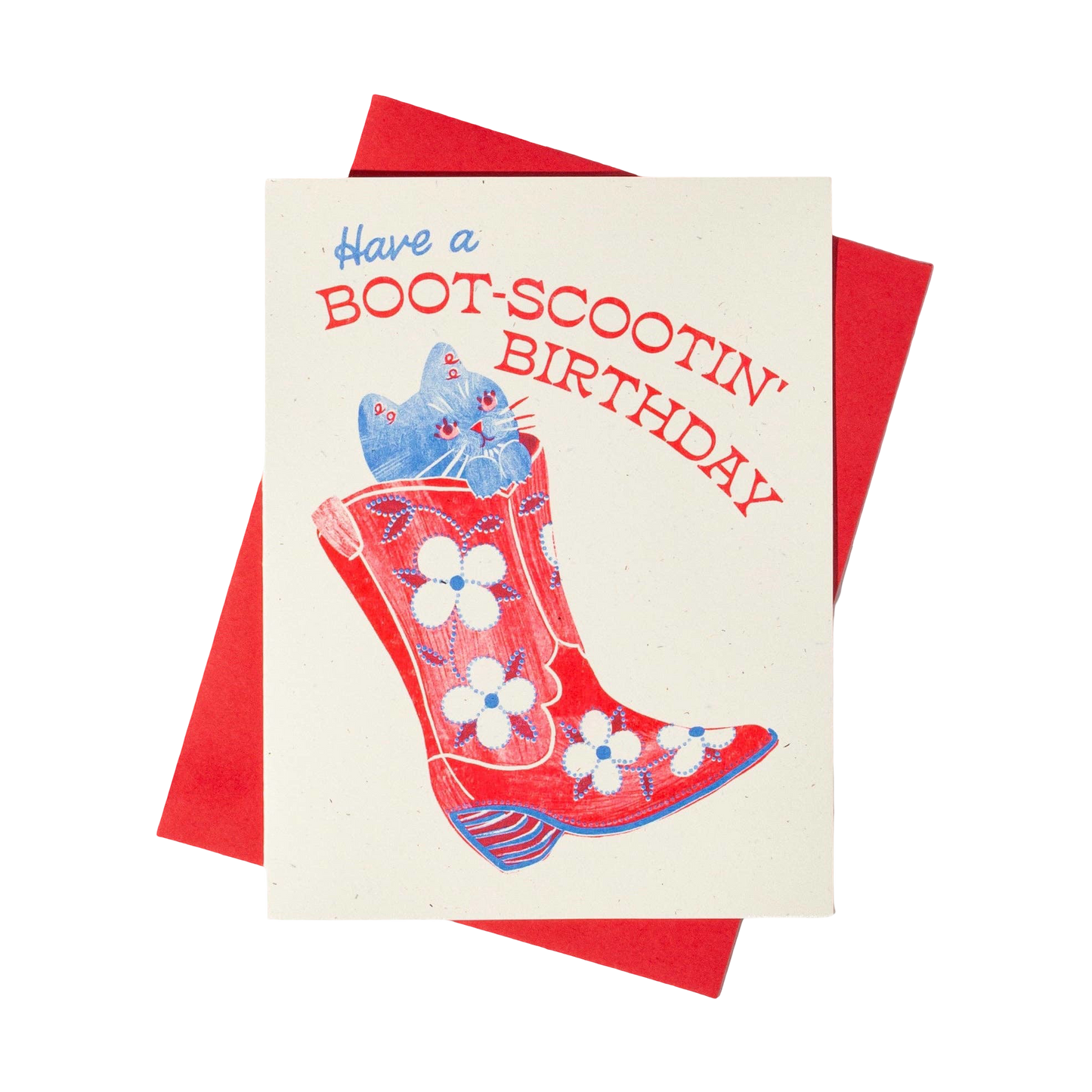 Boot-Scootin' Birthday Card