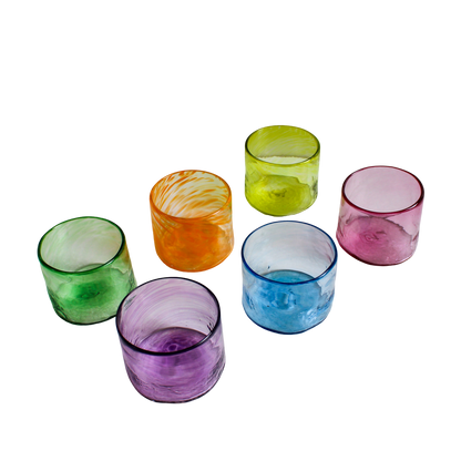 Rainbow Paradise Short Tumblers - Set of 6