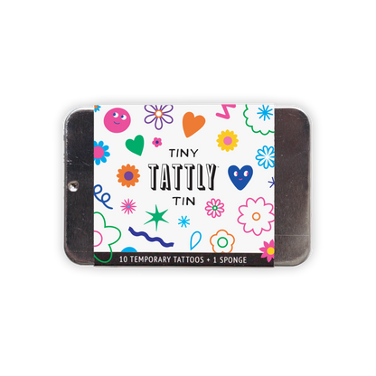 Tin of Tiny Tattoos - 90s