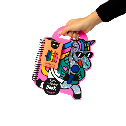 Coloring & Sticker Book - Unicorn