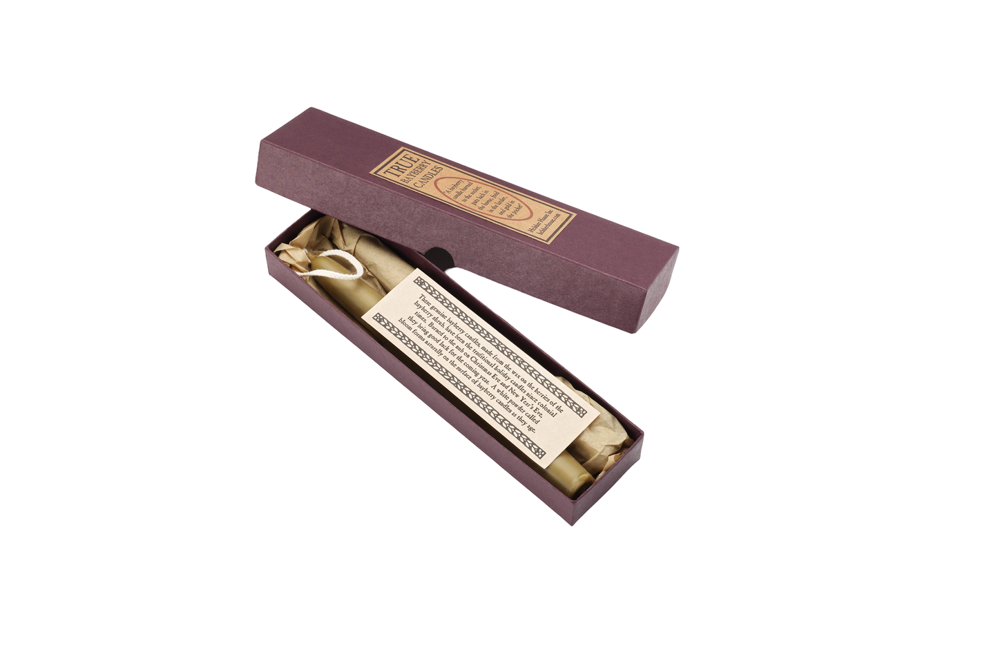 Bayberry Taper Candles - Set of 2