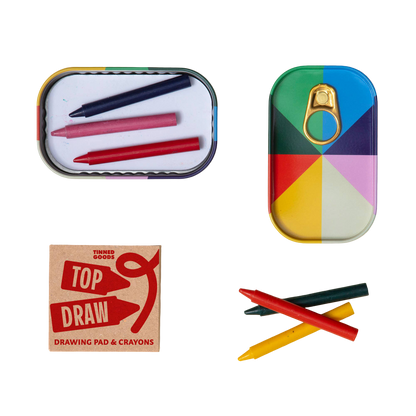 Drawing Pad & Crayon Set