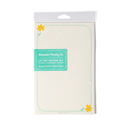 Letter Writing Set - Flower