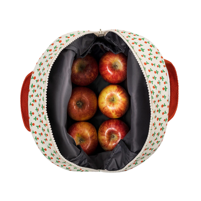 Zipper Lunch Bag - Tiny Roses