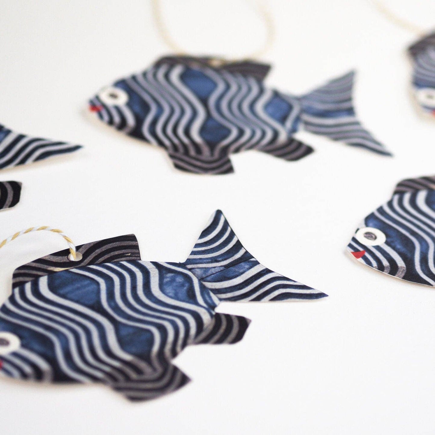 Fish Gift Tags - Set of 5
