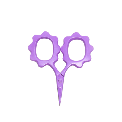Purple Squiggle Mini Scissors