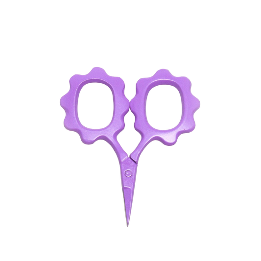 Purple Squiggle Mini Scissors