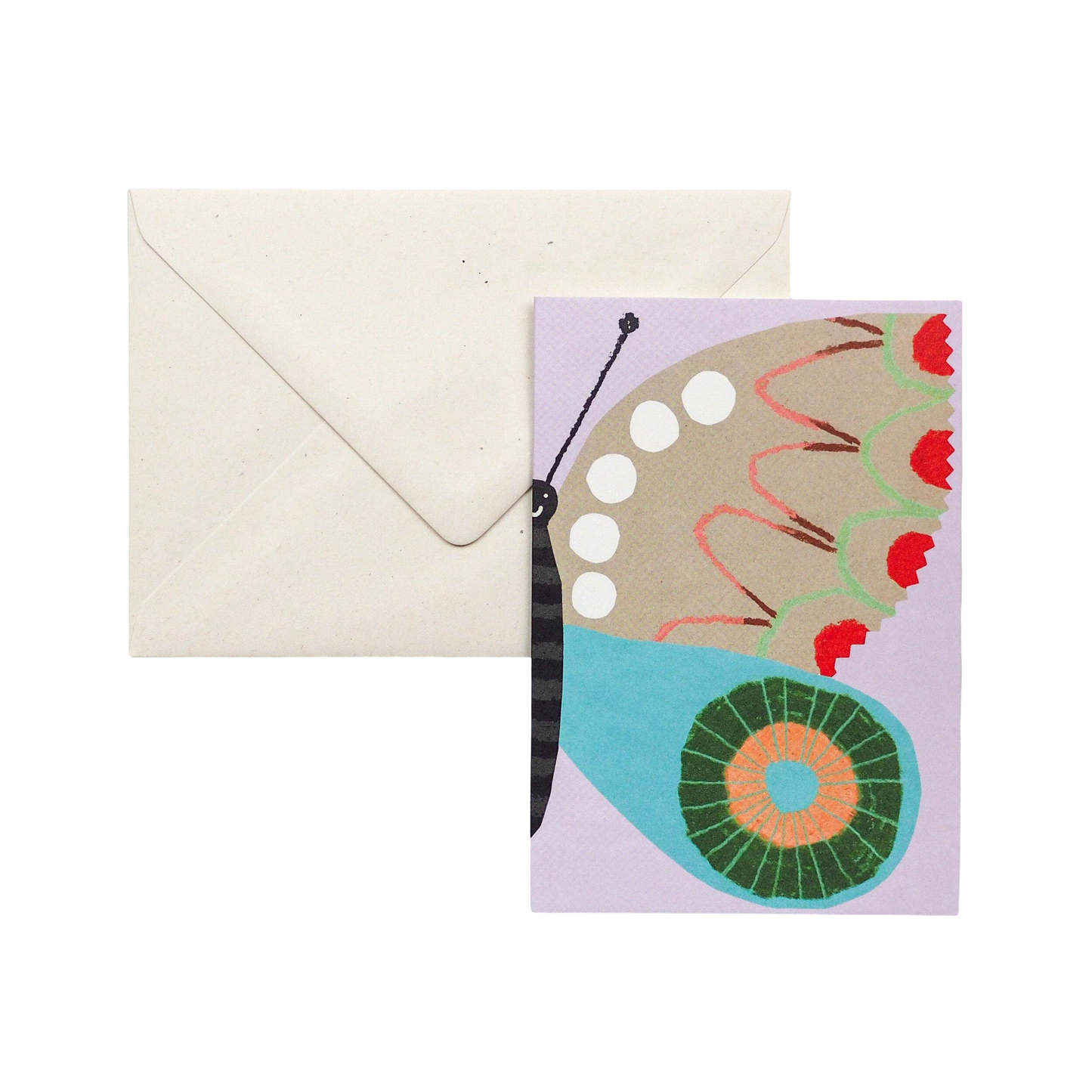 Purple Butterfly Card