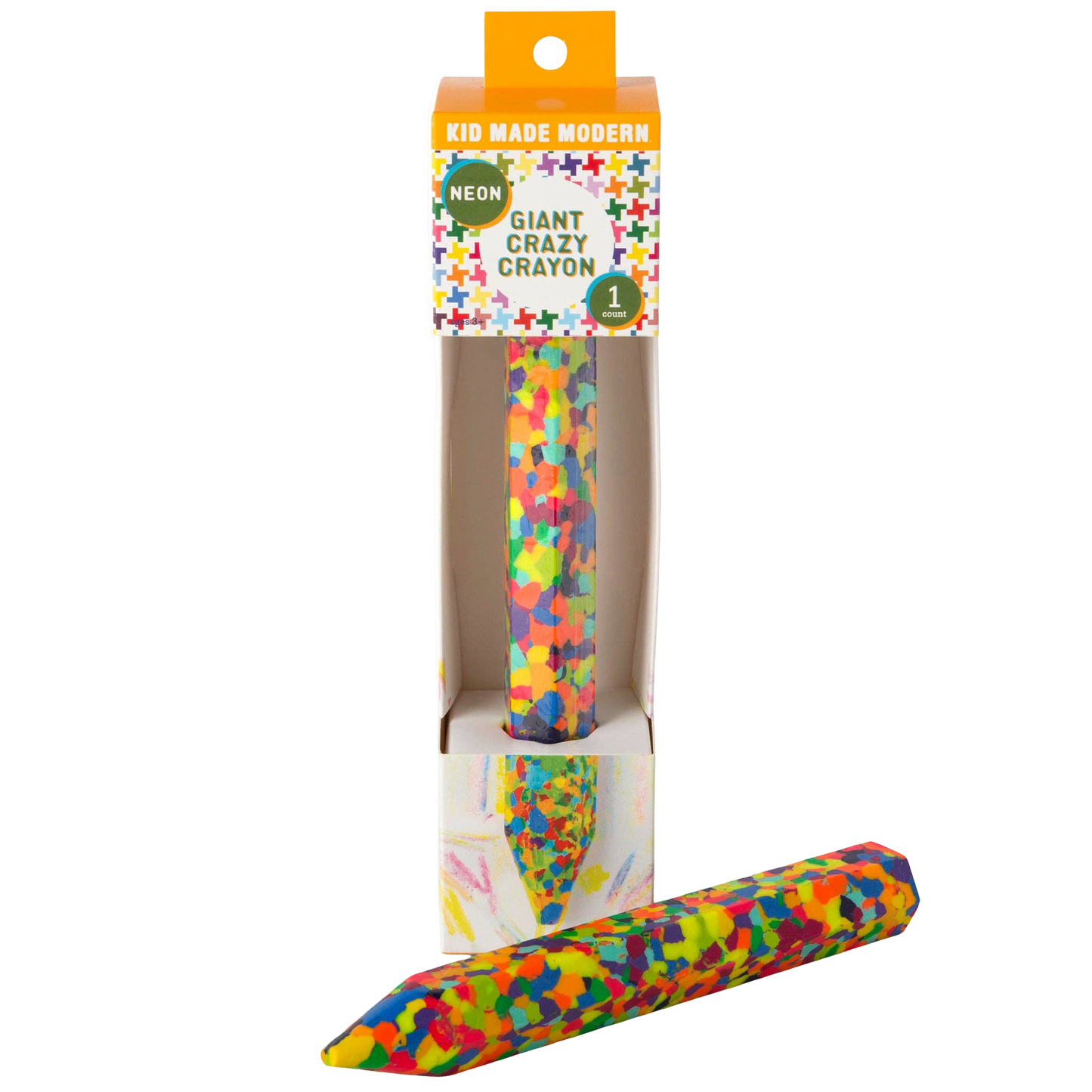 Giant Neon Crazy Crayon