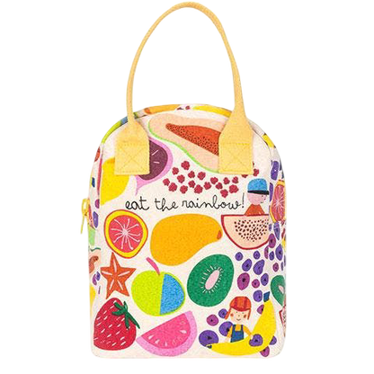 Zipper Lunch Bag - Eat the Rainbow