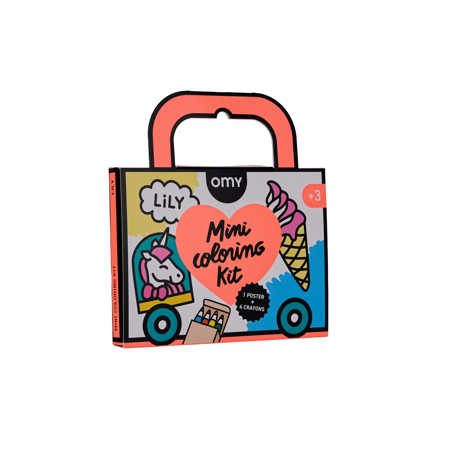 Mini Coloring Book Kit - Unicorn