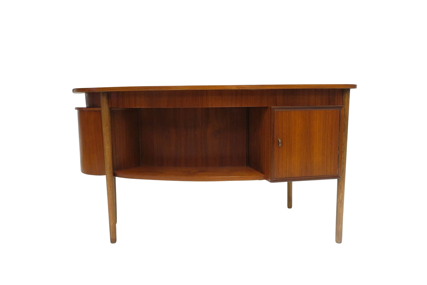 Mid Century Teak Writing Desk Designed by Kai Kristiansen