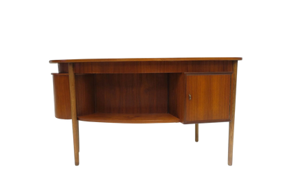 Mid Century Teak Writing Desk Designed by Kai Kristiansen