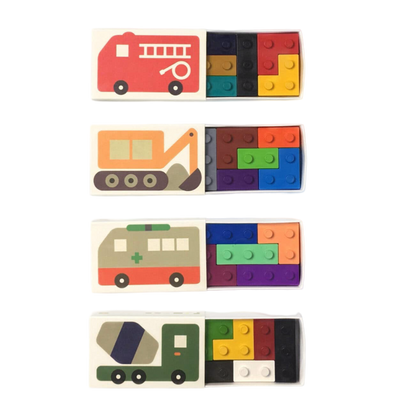 Vehicle Pocket Lego Crayons