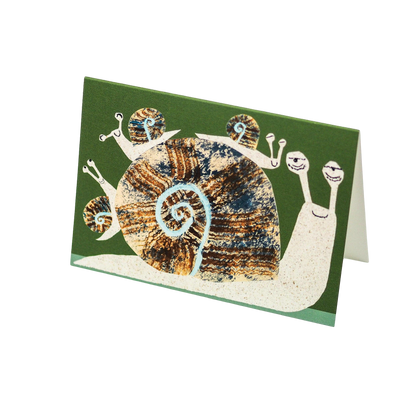 Snail Family Card