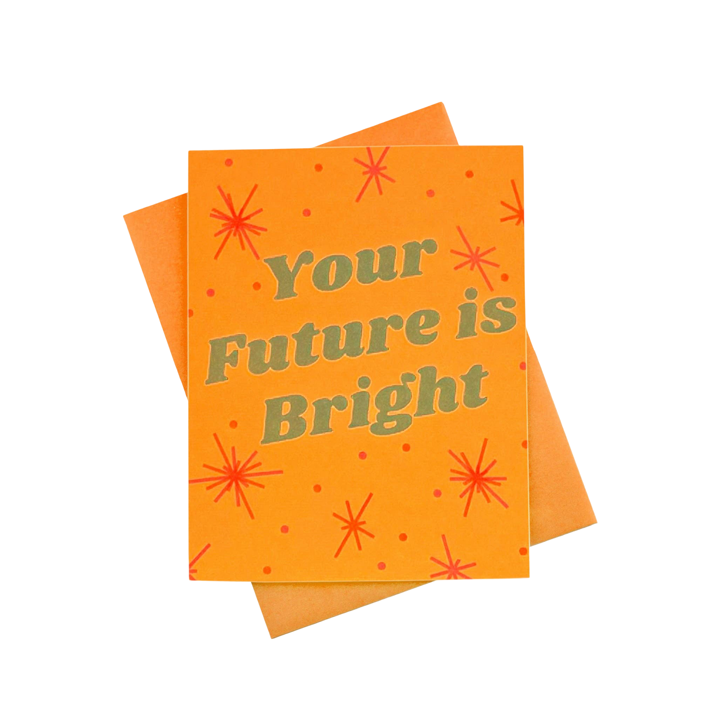 Your Future is Bright Risograph Card