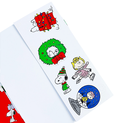 Peanuts Holiday Wrapping Paper Book