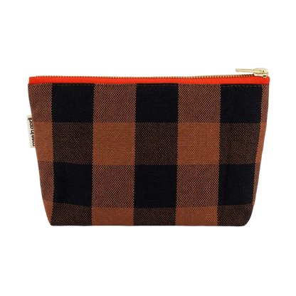 Small Cosmetic Pouch - Gingham