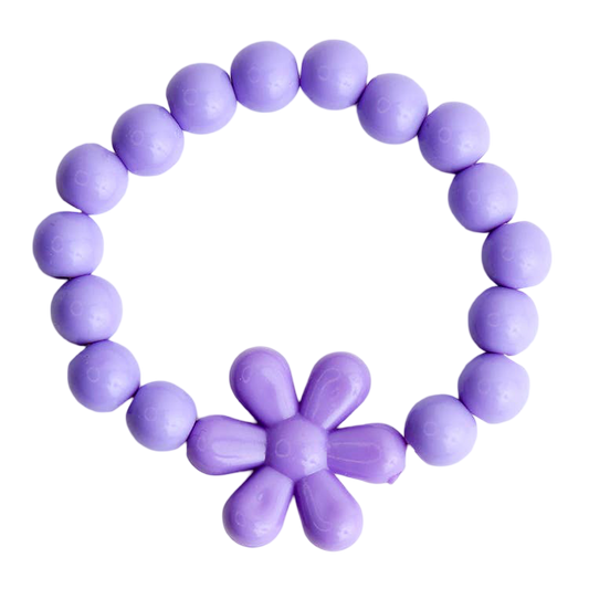Flower Bracelet - Lavender