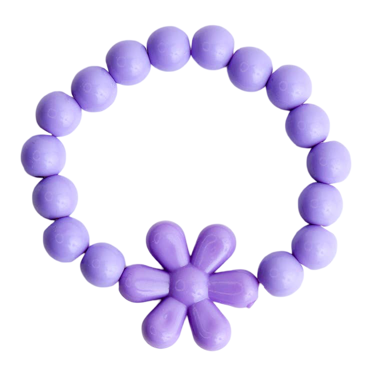 Flower Bracelet - Lavender