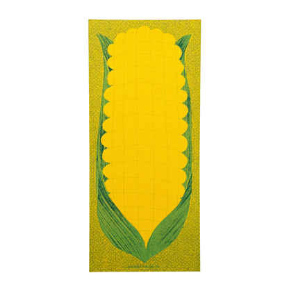 Corn Risograph Notepad