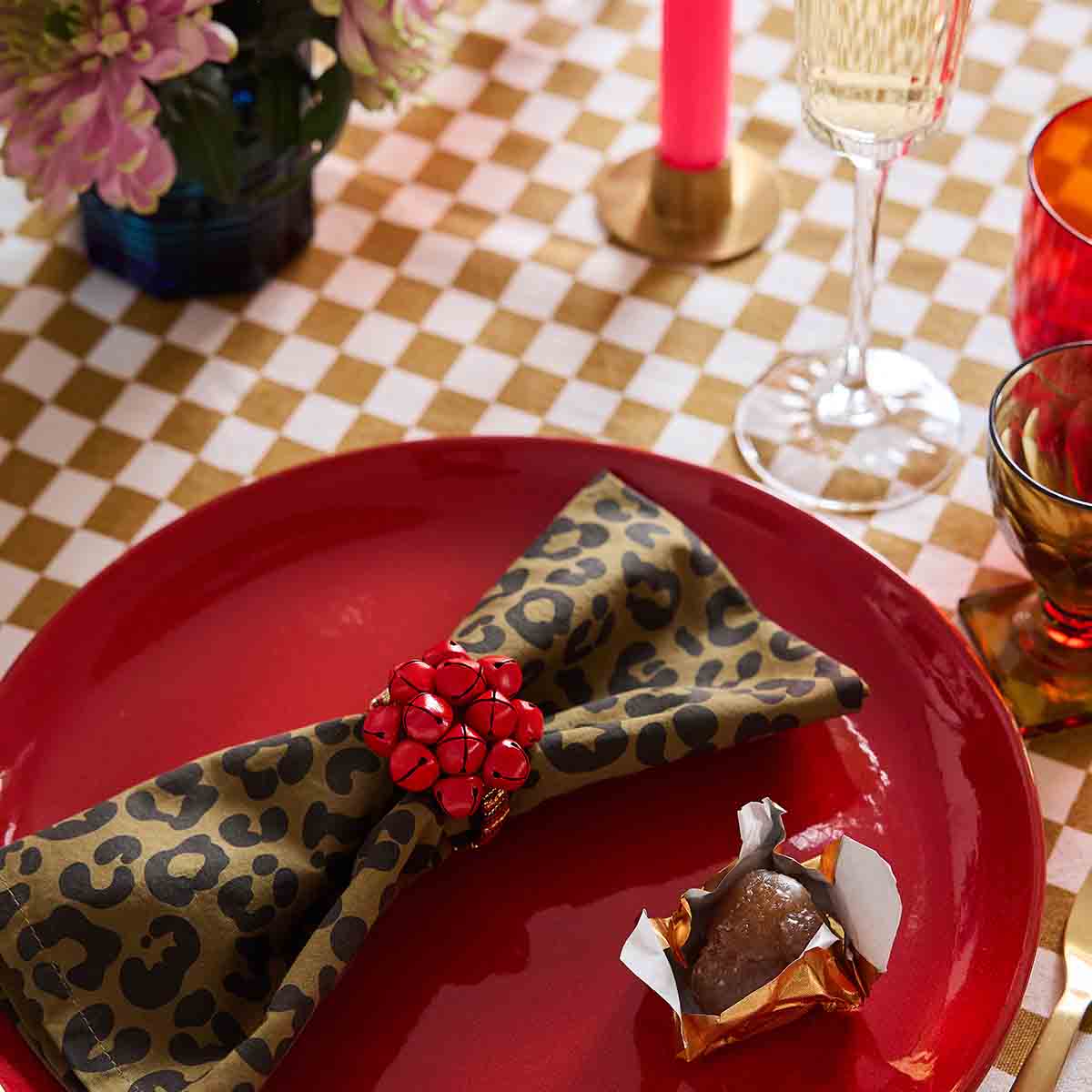 Leopard Napkins - Set of 4