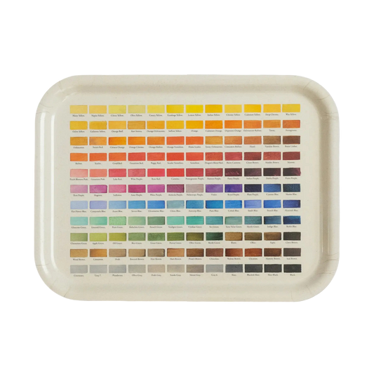 Birchwood Small Tray - Nomenclature of Colors