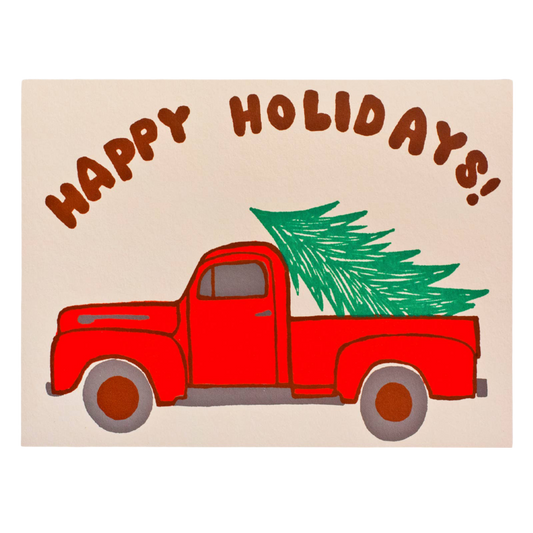 Holiday Truck Card