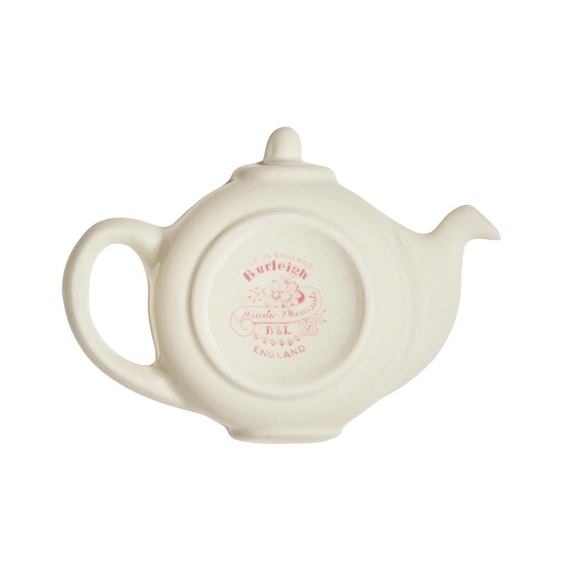 Pink Asiatic Pheasants Mini Teapot Tray