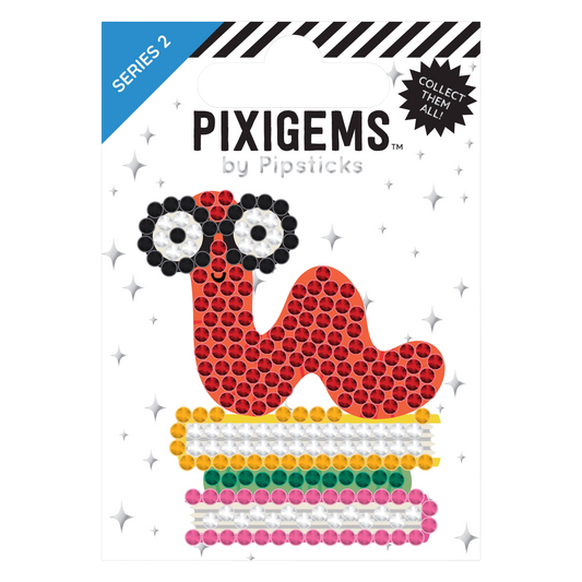 Benny Bookworm Pixigem Sticker