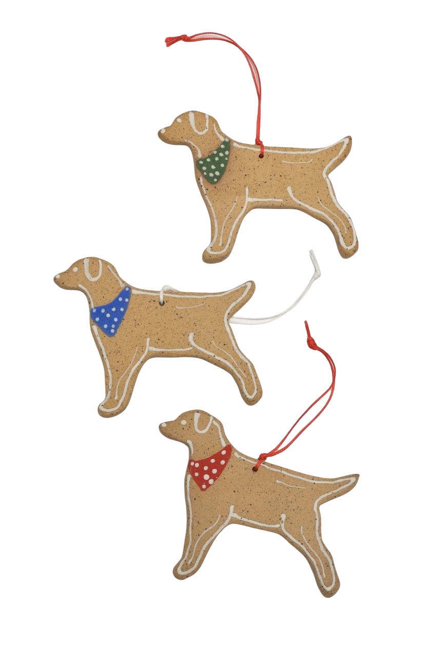 Ceramic Labrador Ornament