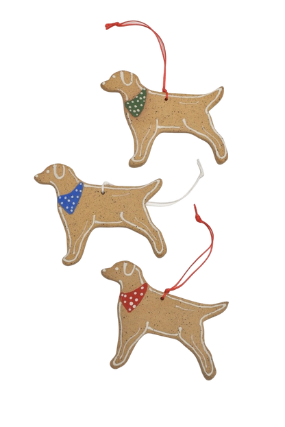 Ceramic Labrador Ornament