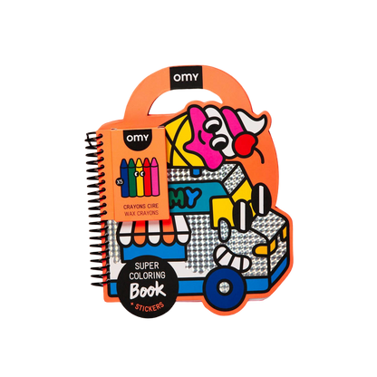 Coloring & Sticker Book - Yummy