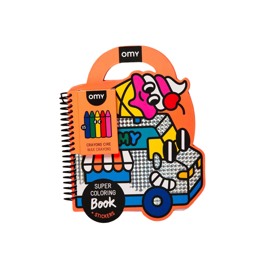 Coloring & Sticker Book - Yummy
