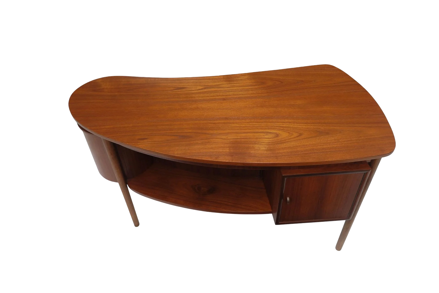 Mid Century Teak Writing Desk Designed by Kai Kristiansen